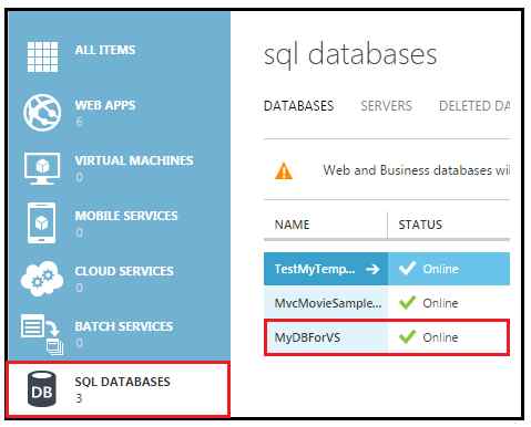 SQL DATABASE